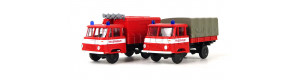 Set dvou hasičských automobilů Robur, TT, model Galerie Tillig 2022, DOPRODEJ, Tillig 502180