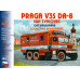 Stavebnice Praga V3S DA-8, hasiči, SDH Zvíkovec H0, SDV 384