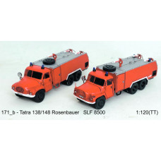 Stavebnice, Tatra 148, SLF 8500 hasičský cisternový automobil , TT, Štěpnička 171bb