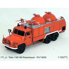 Stavebnice, Tatra 148, PLF 6000 práškový hasičský automobil, TT, Štěpnička 171bd