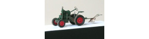 Stavebnice traktoru Svoboda s pluhem,TT, Hauler HTT120057