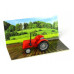 Traktor Famulus, červený s šedými ráfky, TT, Busch 211006803