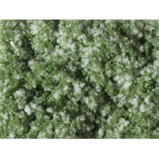 Foliáž z molitanové drti, rozkvetlé květiny, bílé, 95 × 150 mm, Auhagen 76933