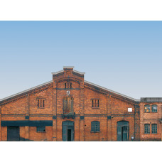 Kulisa, sada 6 kusů továrních budov, Auhagen 42506