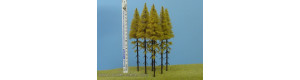 Modřín s kmenem podzimní, výška 200 mm (v reálu 24 m), Model Scene MK204