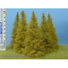 Modřín bez kmene podzimní, výška 100 mm (v reálu 12 m), Model Scene MO104
