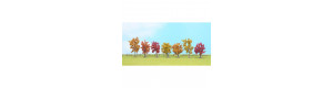Stromy podzimní, 7 kusů, 8 až 10 cm, Noch 25070