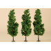 Listnaté stromy, tmavě zelené, 3 kusy, 15 cm, Auhagen 70940