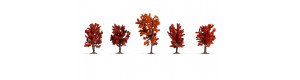 Stromy na podzim, 5 kusů, 8–10 cm, Noch 25625