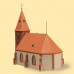 Venkovský kostel, H0, Auhagen 11405