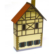 Stavebnice, hospoda Bad Schandau, poloreliéf, H0, BuBiModel h060169