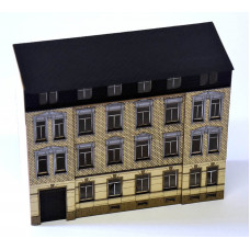 Stavebnice, dům č. 17 v Schillerstraße, poloreliéf, H0, BubiModel h060176