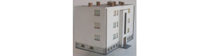 Družstevní bytový dům s balkony, TT, KB model 4108