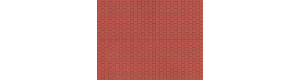 Dekorativní deska, dlážděný chodník, červený, H0/TT, Auhagen 52424