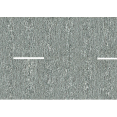 Venkovská silnice, šedá, 100x4,8 cm, Noch 60500
