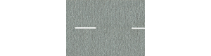 Venkovská silnice, šedá, 200x4,8 cm, Noch 60610