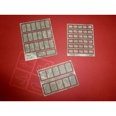 Betonové panely, typ 1, H0, IGRA MODEL 131001