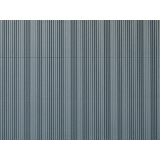 Dekorativní deska, vlnitý plech, šedý, H0/TT, Auhagen 52431