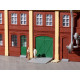 Vrata a dveře zelené, schody, rampy, H0, Auhagen 80250