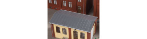 Plechová střecha, 2 kusy, H0, Auhagen 80306