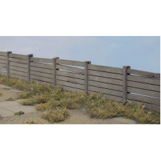 Betonový plot H0 pravidelný, H0, Model Scene 48800