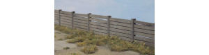 Betonový plot H0 pravidelný, H0, Model Scene 48800