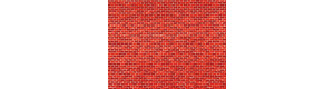 Cihlová zeď, červená, 1 kus, H0/TT, Auhagen 50504