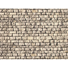 Kamenná zeď - kvádry, tenký plast, Noch 57740