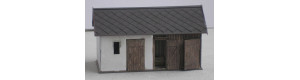 Podružná budova ZvKČ LXXXVII, eternit, H0, KB model 5007ET