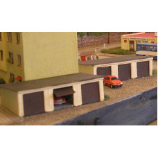 Městská garáž trojmístná, H0, KB model 5104