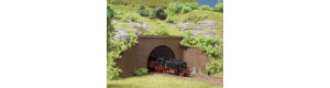 Tunelový portál dvojkolejný, 2 kusy, N, Auhagen 44636