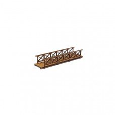 Dřevěný most, typ A, úzký, H0, JM Detail 425201