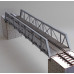 Ocelový příhradový most, bez pilířů, N, KB model 3411