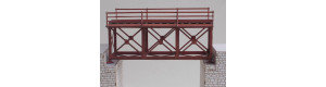 Ocelový příhradový most, 83 mm, TT, KB Model 4417