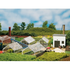 Zahradnictví - skleníky, H0/TT, Auhagen 12351