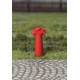 Hydrant nadzemní, červený, 3 kusy, TT, ES Pečky 19336