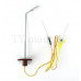 Lampa na ocelovém stožáru, jednoduchá, TT, Viessmann 6990