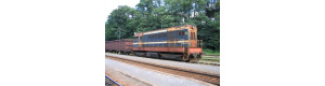Stavebnice motorové lokomotivy řady 721 (T 458.1), 1. série, H0, DK model H00208