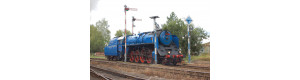 Stavebnice parní lokomotivy řady 498.0 "Albatros", vč. tendru, s pojezdem, TT, DK model TT0106