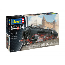 Stavebnice parní lokomotivy 02.001, H0, Revell 02171