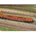 Stavebnice dvojdílného kontejnerového vozu Sggmrss, základ, TT, Malá železnice 25011.51