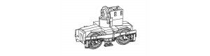 Náhradní díl, kompletní podvozek pro lokomotivu BR 285 TRAXX, TT, Tillig 202864