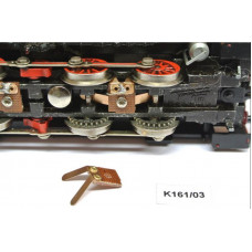 Kontakt pro lokomotivy Fleischmann 614003, izolovaný sběrač z kol, 1 kus, H0, KaModel KAMK161/03