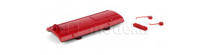 Náhradní díl, horní díl karoserie na Brejlovce, rubínová červená, TT, Roco 130586