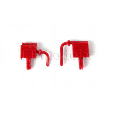 Náhradní díl, horní část karoserie na Brejlovce, rubínová červená, TT, Roco 140162