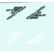 Obtisky, logo Správa a údržba silnic - SÚS, 2 kusy bílá, 2 ks černá, TT, Štěpnička D043