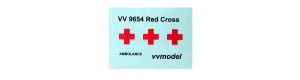 Obtisky Červený kříž, TT, VV model 9654