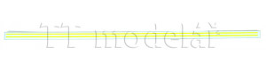 Obtisk žlutých pruhů - označení 1. třídy vozů Y, TT, MojeTT MTT120177