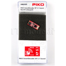 PIKO SmartDecoder XP 5.1 S Next18, multiprotokoll, nenahraný, Piko 46505