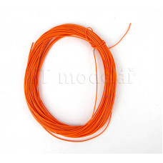 FLEXL10 O kabel 10 m oranžový, průřez 0,05 mm, Zimo FLEXL10O
